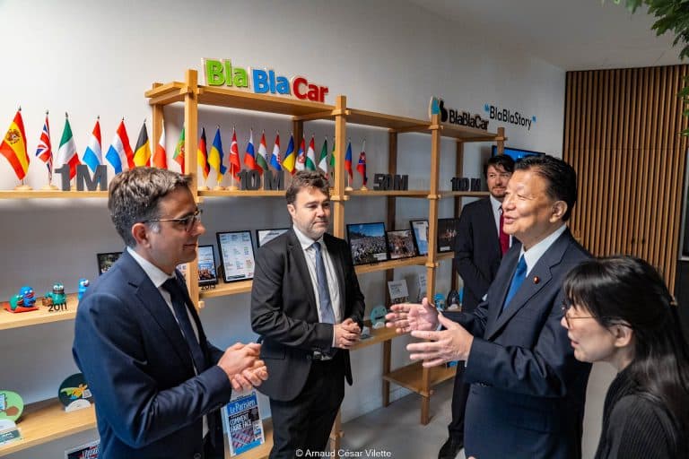 BlaBlaCar – Visite ministre